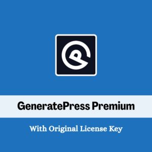GeneratePress GP Premium Plugin – With License Key